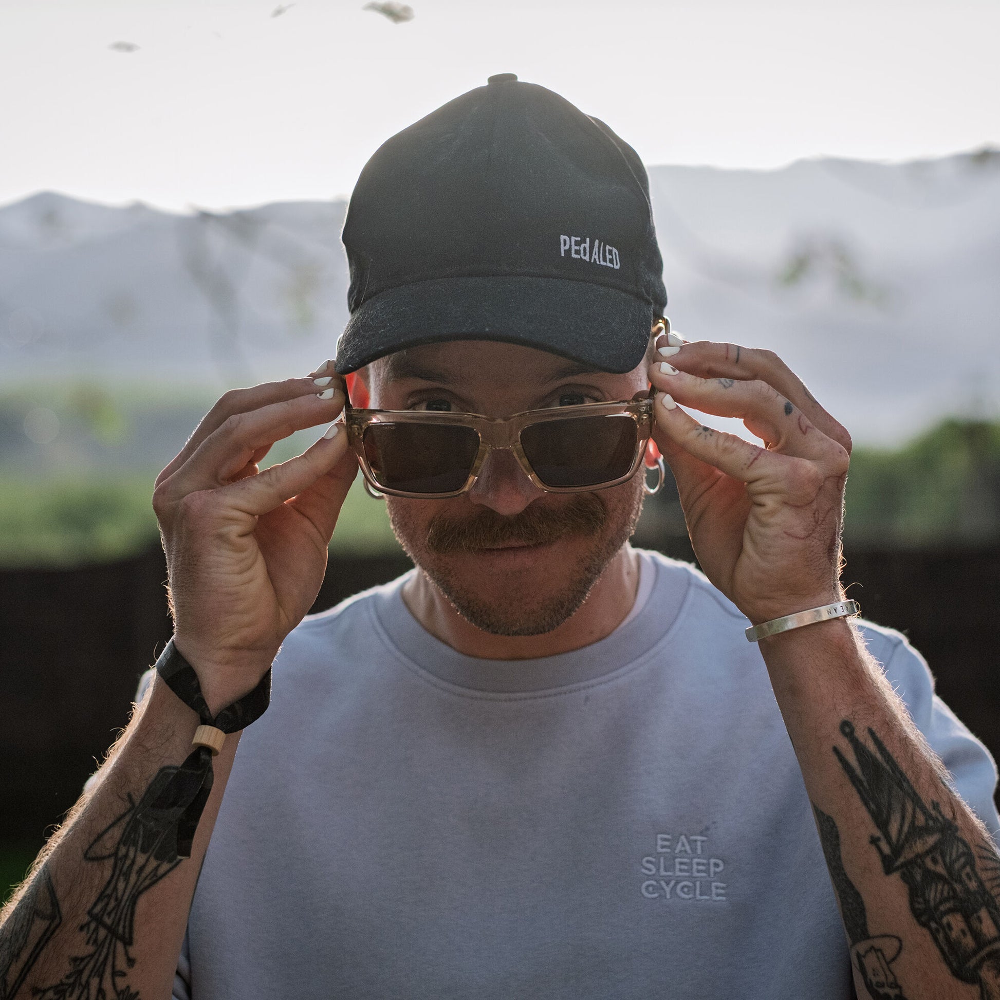 Lineup, Sunglasses + Rosewood Crystal | ChromaPop Polarized Brown