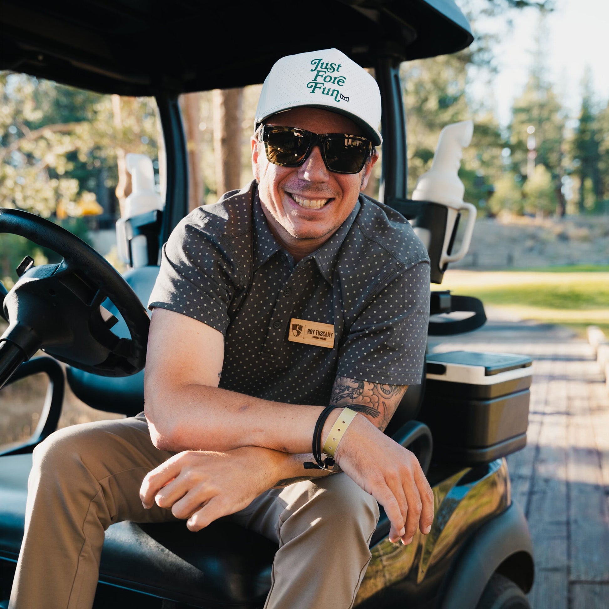 Lineup, Sunglasses + Rosewood Crystal | ChromaPop Polarized Brown