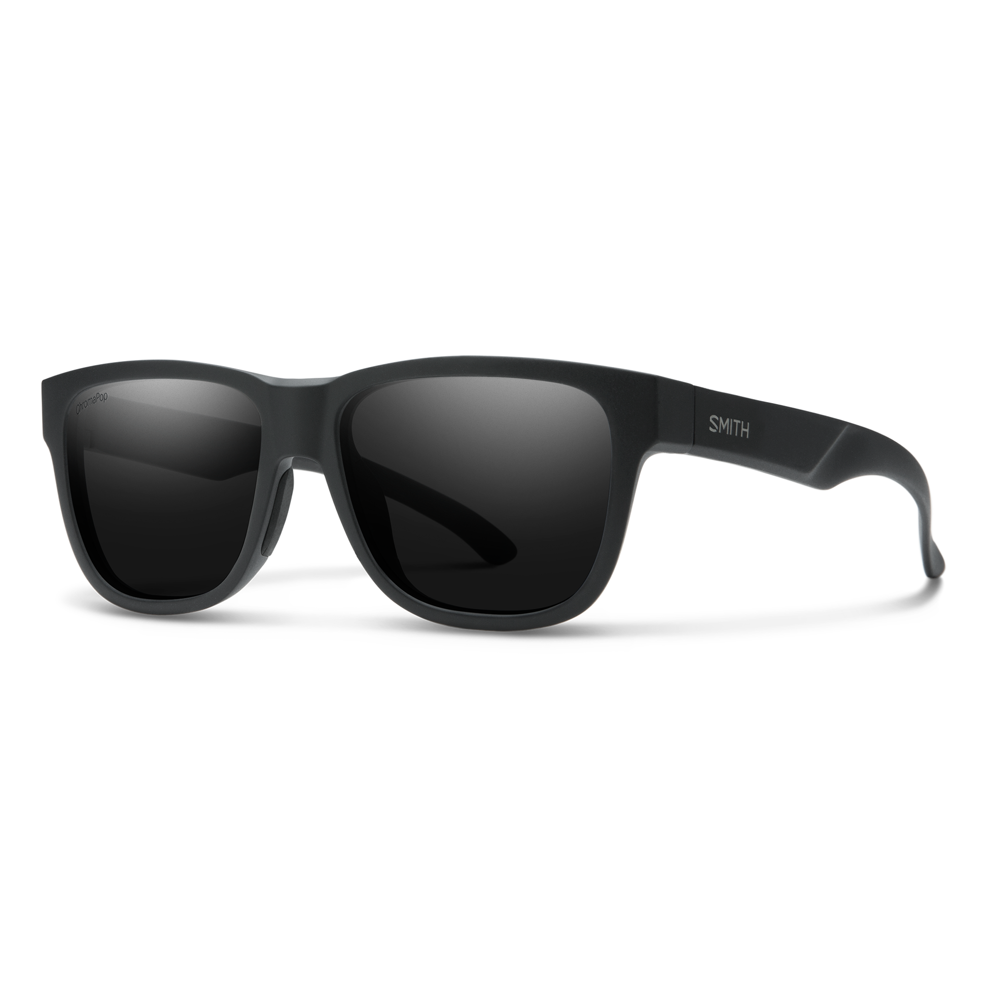 Lowdown Slim 2, Sunglasses + Matte Black | ChromaPop Glass Polarized Black