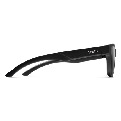 Lowdown Slim 2, Sunglasses + Matte Black | ChromaPop Glass Polarized Black