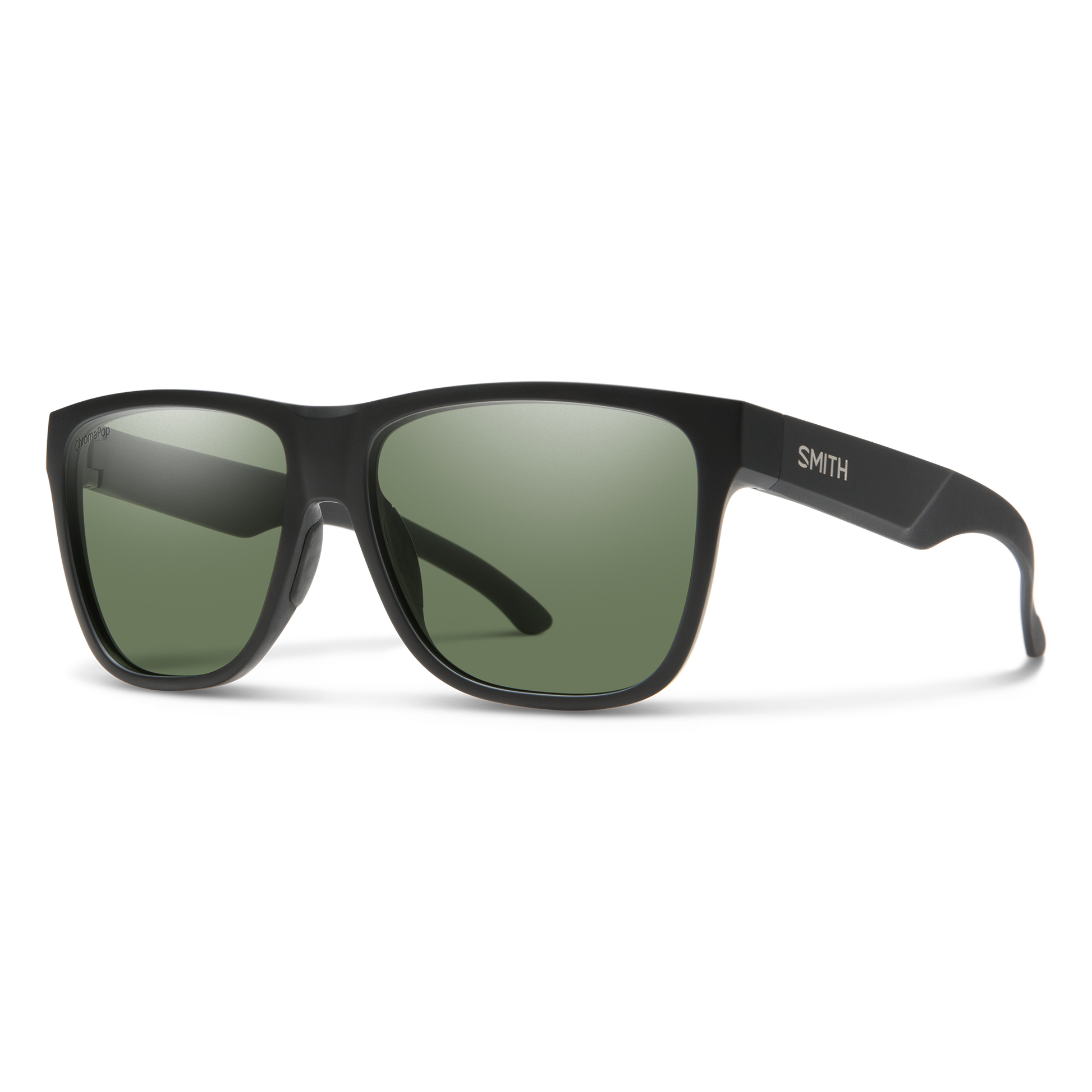 Lowdown XL 2, Sunglasses + Matte Black | ChromaPop Photochromic Brown
