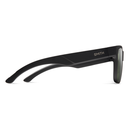 Lowdown XL 2, Sunglasses + Matte Black | ChromaPop Photochromic Brown