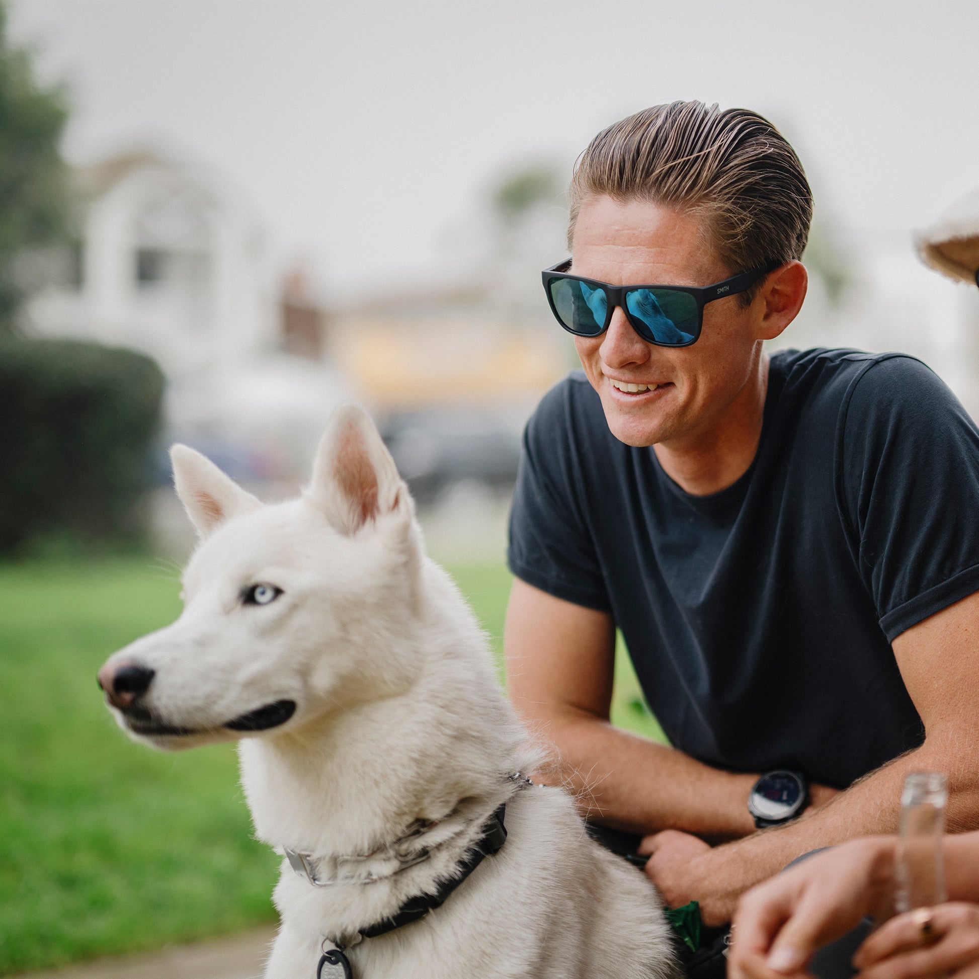 Lowdown XL 2, Sunglasses + Matte Black | ChromaPop Photochromic Brown