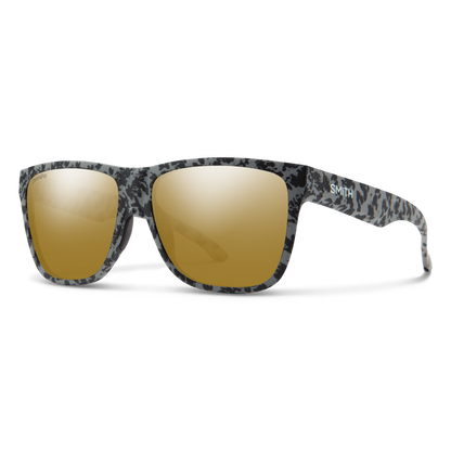 Lowdown XL 2 - Past Season, Matte Gray Marble | ChromaPop Polarized Bronze Mirror