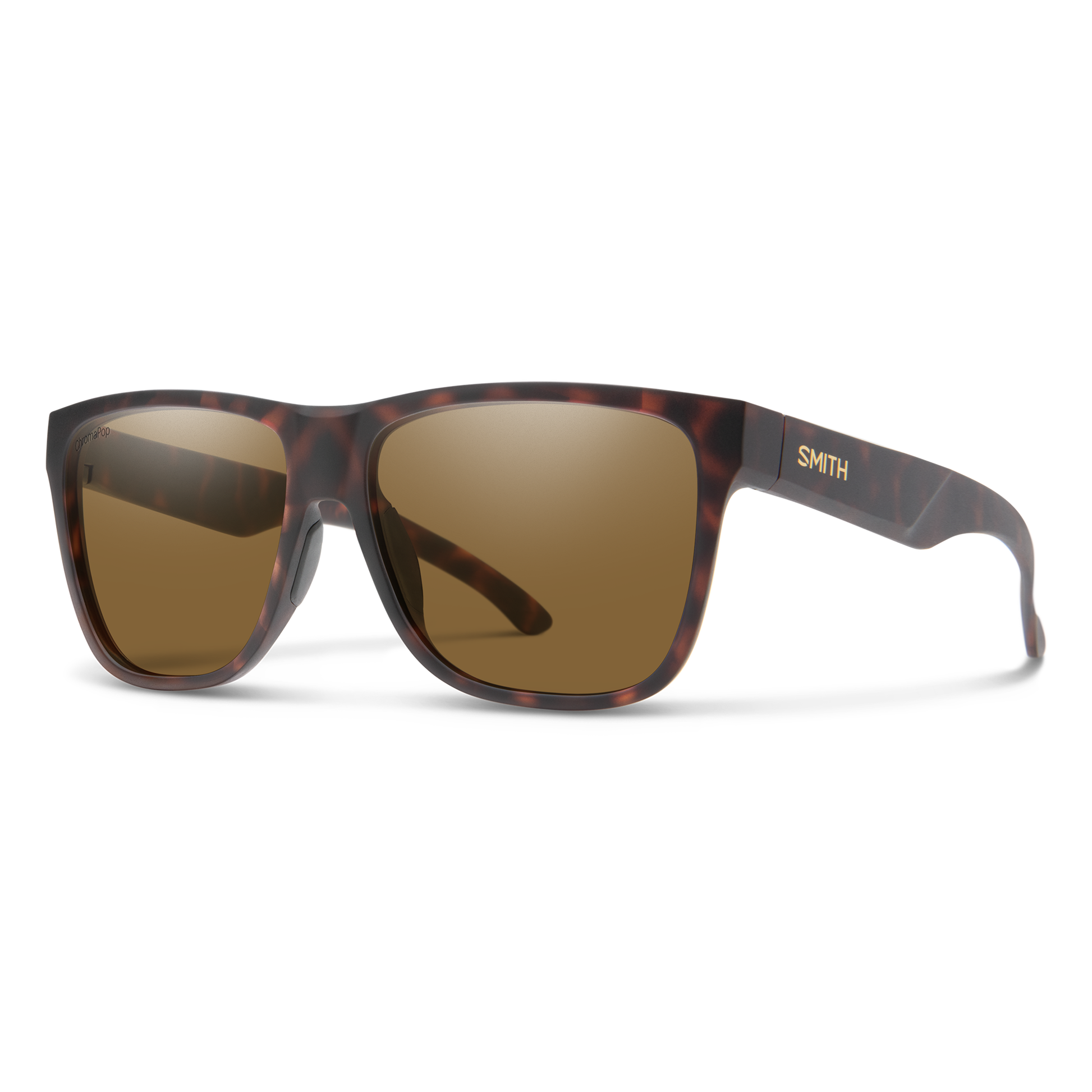 Lowdown XL 2, Sunglasses + Matte Black | ChromaPop Photochromic Brown