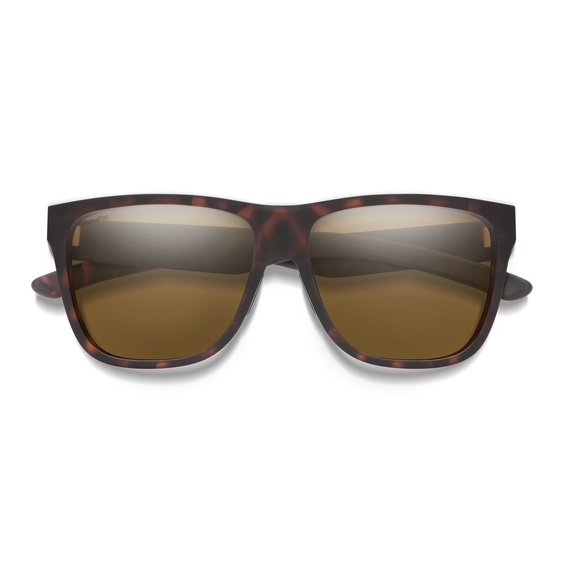 Lowdown XL 2, Sunglasses + Matte Black | ChromaPop Photochromic Brown
