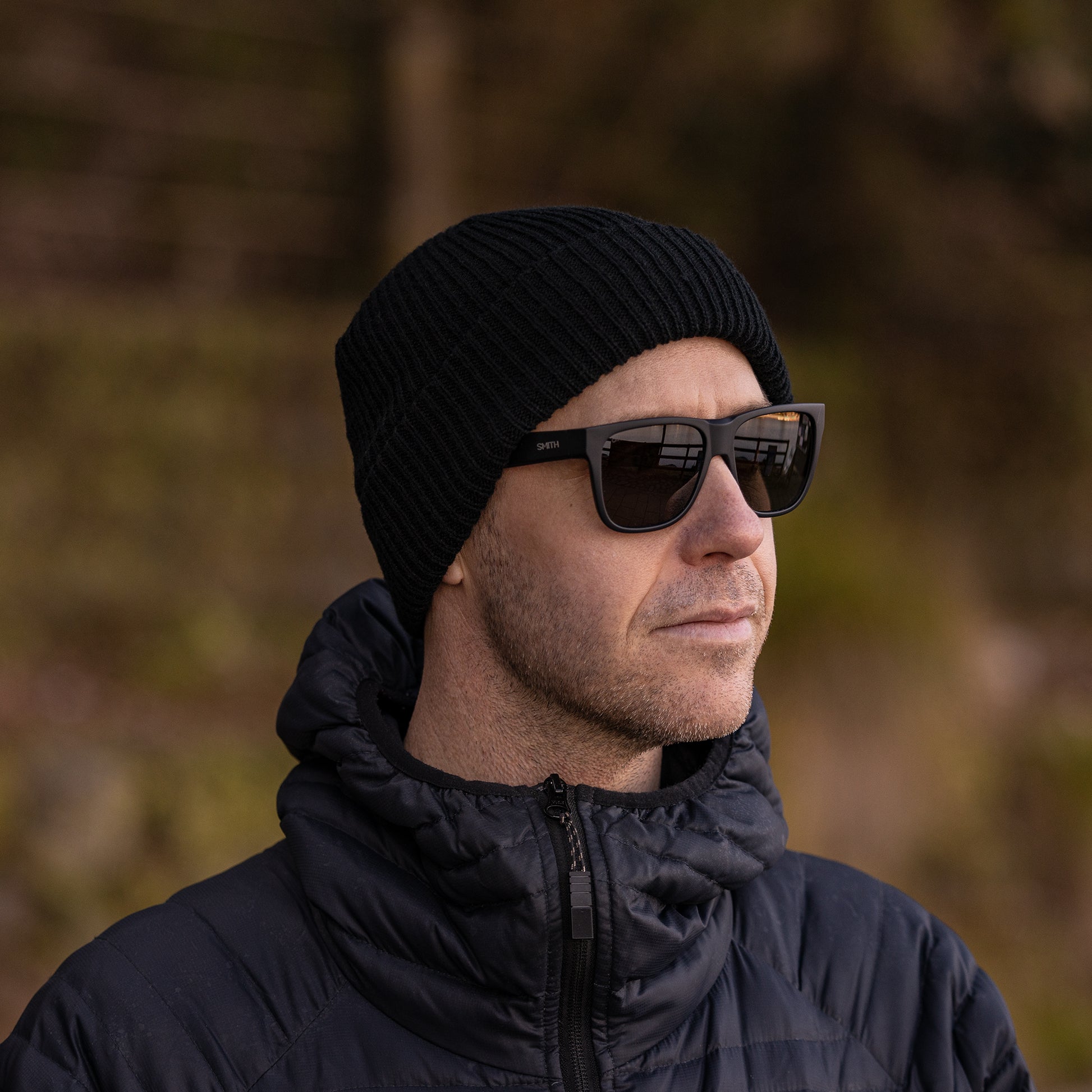 Lowdown 2, Sunglasses + Matte Black | ChromaPop Glass Polarized Blue Mirror