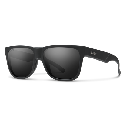Lowdown 2, Sunglasses + Matte Black | ChromaPop Glass Polarized Blue Mirror