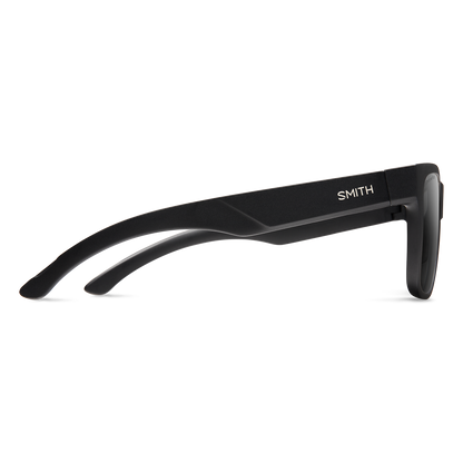 Lowdown 2, Sunglasses + Matte Black | ChromaPop Glass Polarized Blue Mirror