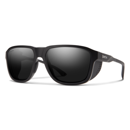 Embark, Sunglasses + Matte Black | ChromaPop Glacier Photochromic Copper Blue Mirror