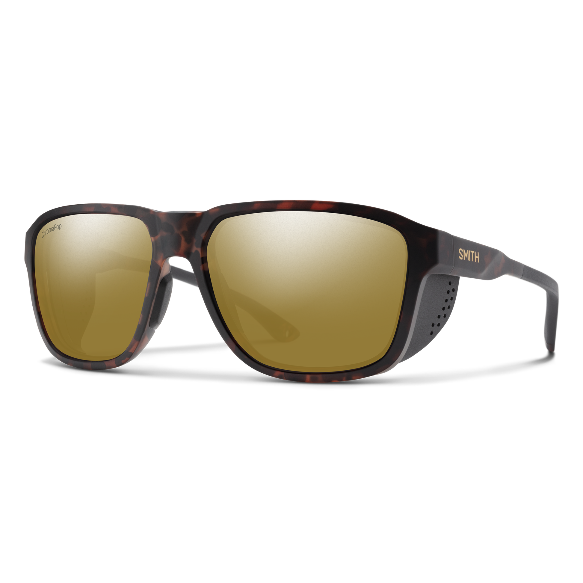 Embark, Sunglasses + Matte Black | ChromaPop Glacier Photochromic Copper Blue Mirror