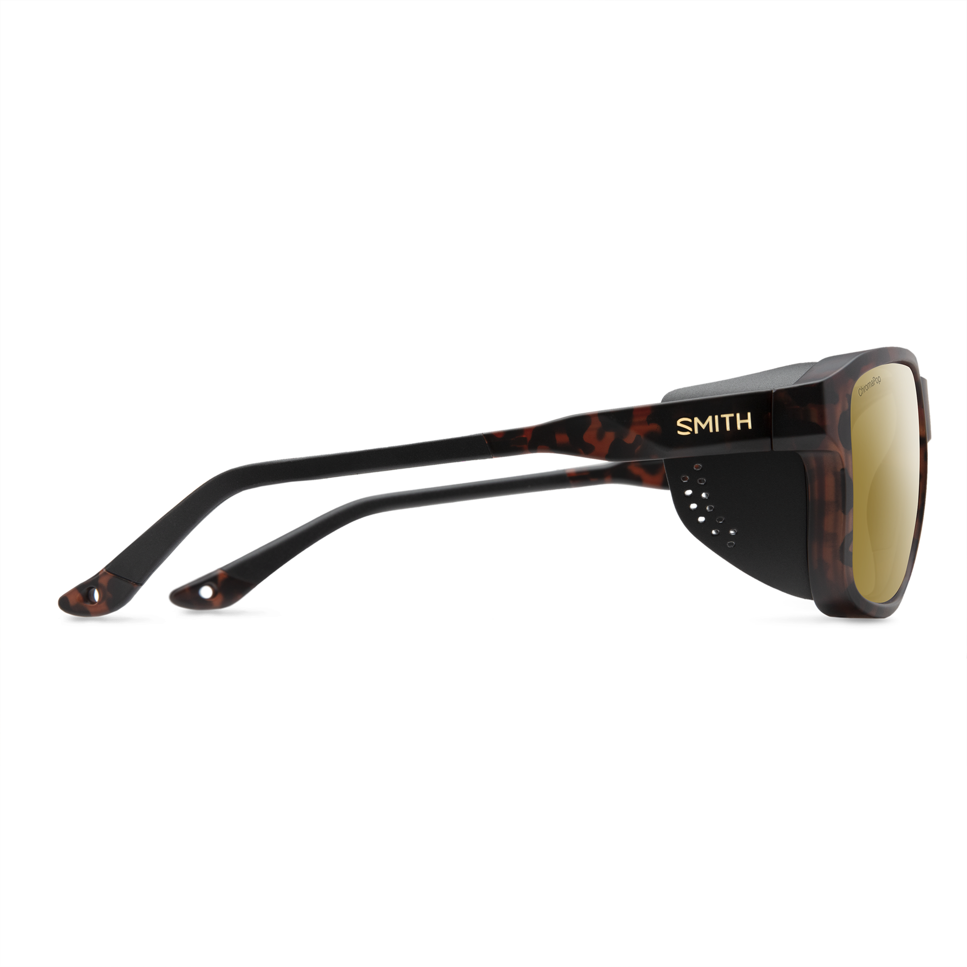 Embark, Sunglasses + Matte Black | ChromaPop Glacier Photochromic Copper Blue Mirror