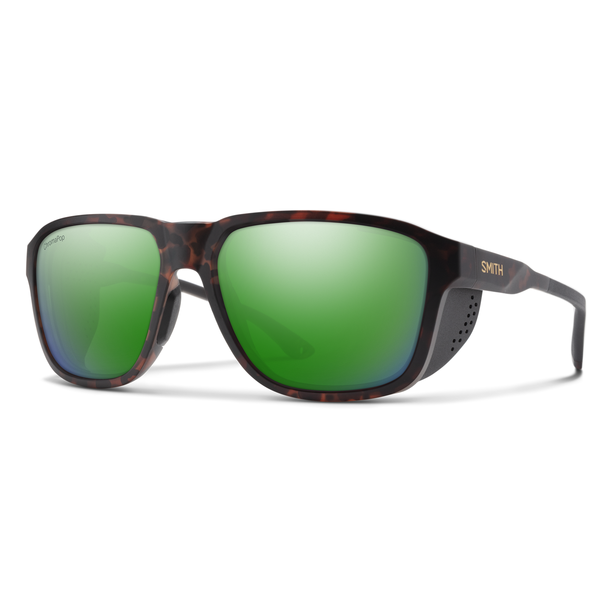 Embark, Sunglasses + Matte Black | ChromaPop Glacier Photochromic Copper Blue Mirror