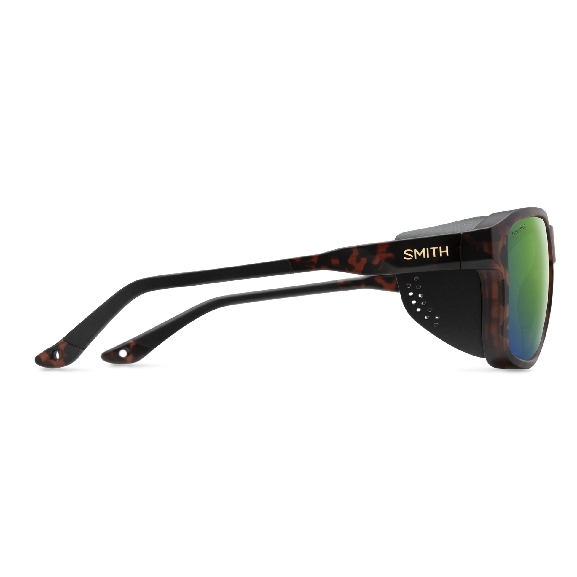 Embark, Sunglasses + Matte Black | ChromaPop Glacier Photochromic Copper Blue Mirror