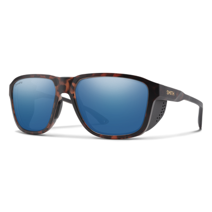 Embark, Sunglasses + Matte Black | ChromaPop Glacier Photochromic Copper Blue Mirror