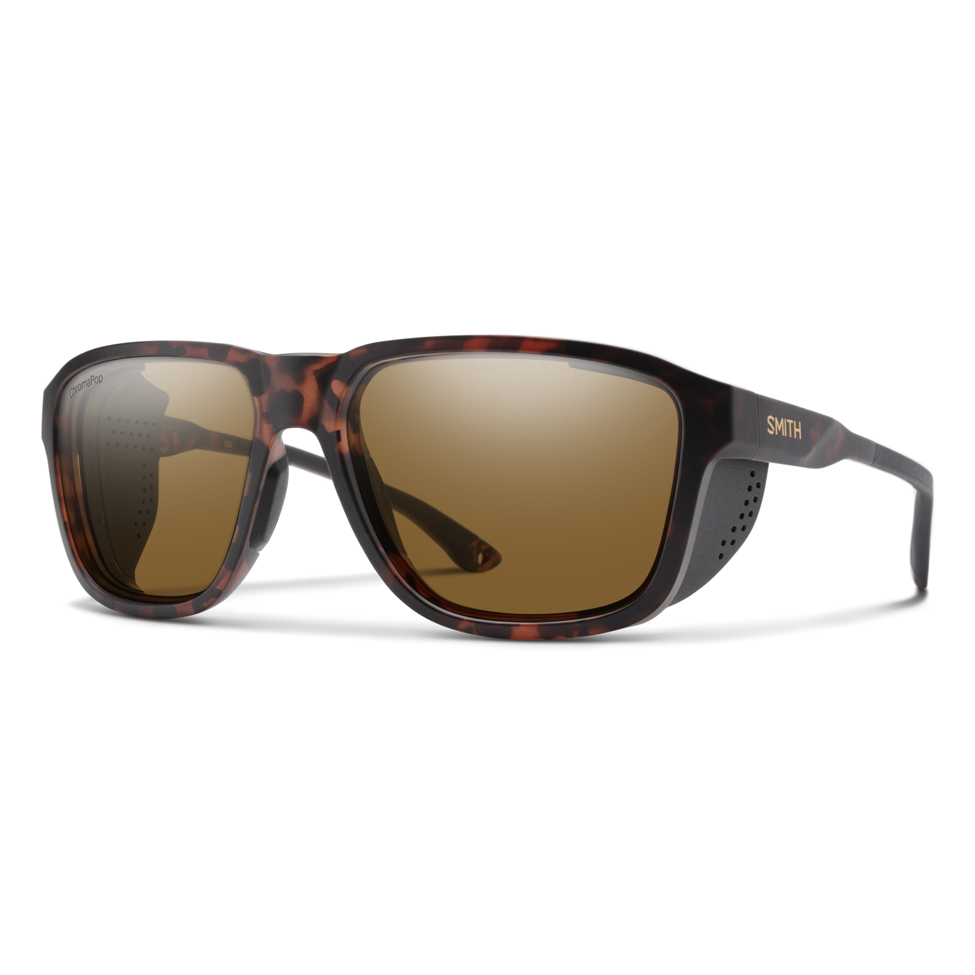 Embark RX, Prescription + Matte Tortoise + ChromaPop Polarized Blue Mirror