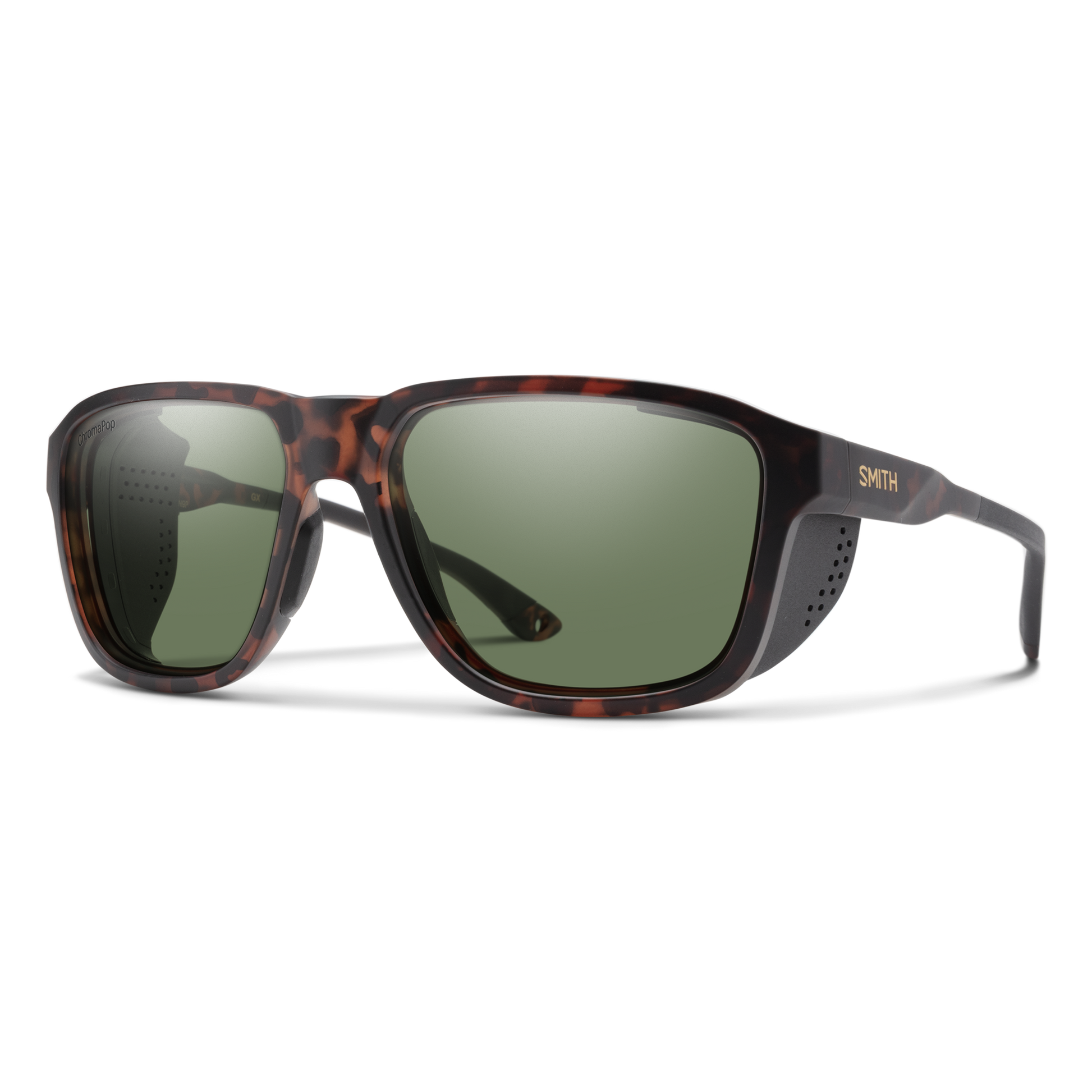 Embark RX, Prescription + Matte Tortoise + ChromaPop Polarized Blue Mirror