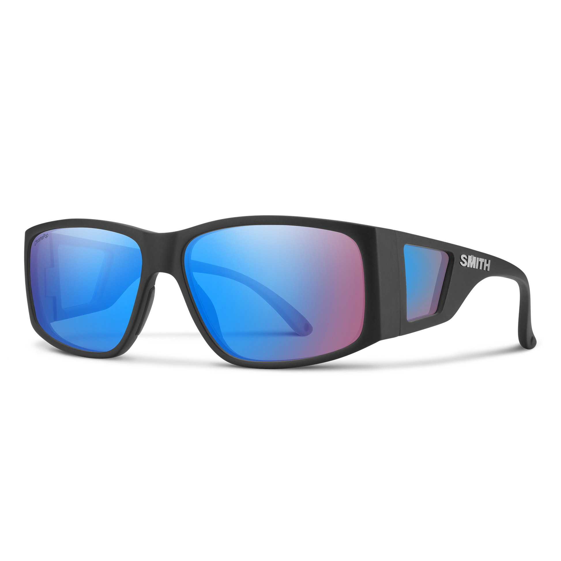 Monroe Peak, Matte Black | ChromaPop Low Light Rose Blue Mirror