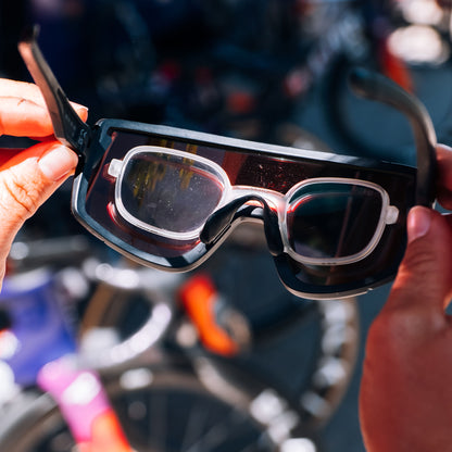 Adaptateur de lunettes de soleil à prescription ODS5, cristal mat