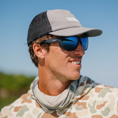 Outrigger RX, Prescription + Matte Black + ChromaPop Polarized Green Mirror