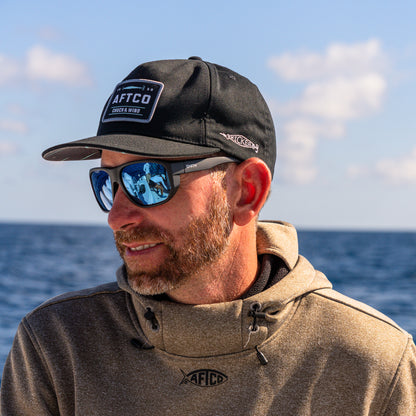 Outrigger RX, Prescription + Matte Black + ChromaPop Polarized Green Mirror