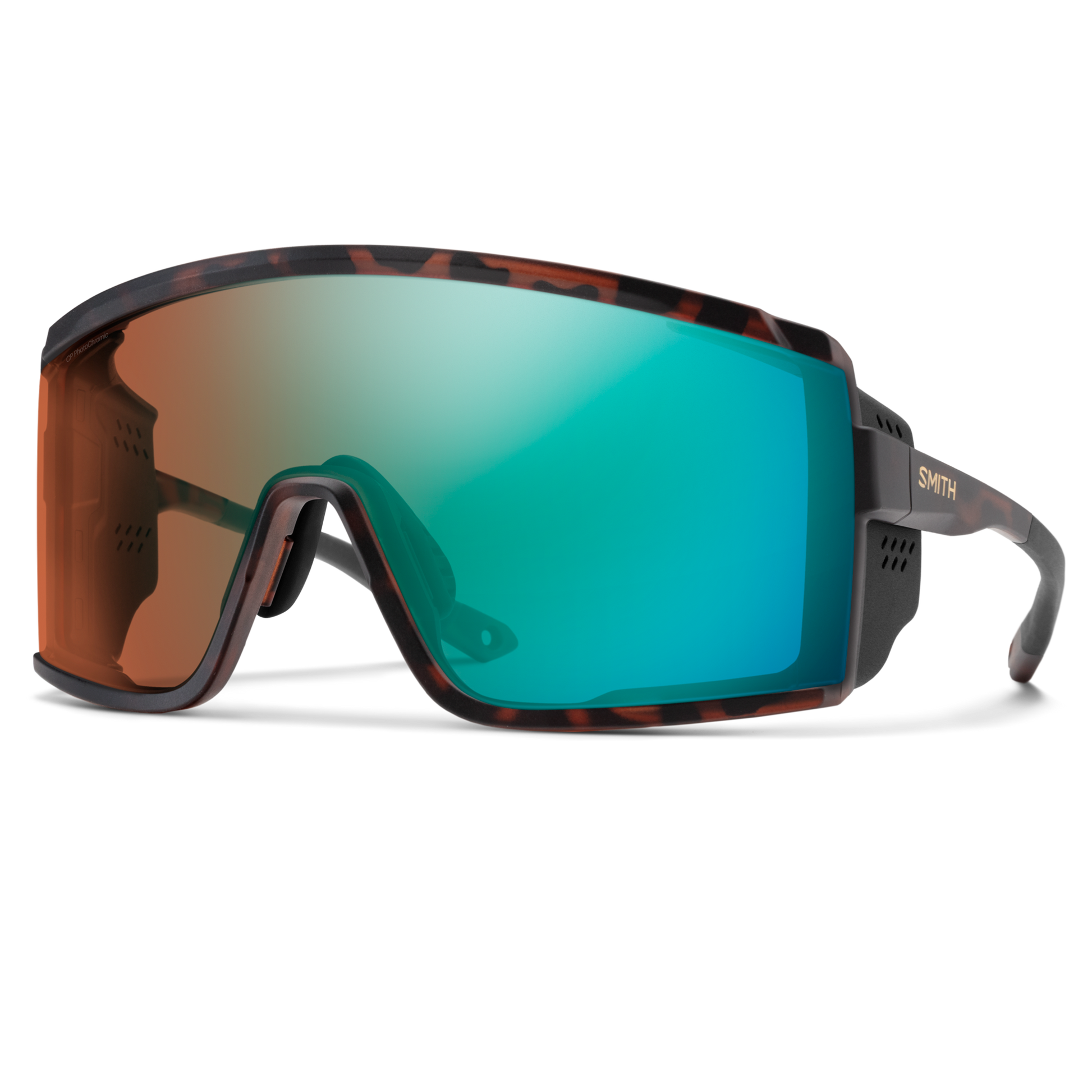 Pursuit, Matte Tortoise | ChromaPop Glacier Photochromic Copper Opal Mirror