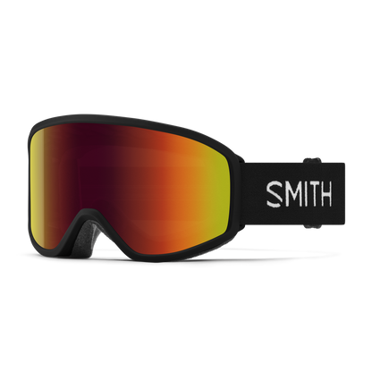 Reason OTG Low Bridge Fit, Black | Red Sol-X Mirror