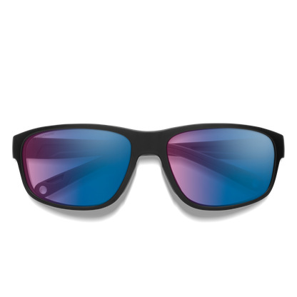 Redding 2, Sunglasses + Matte Tortoise | ChromaPop Glass Polarchromic Brown Green Mirror