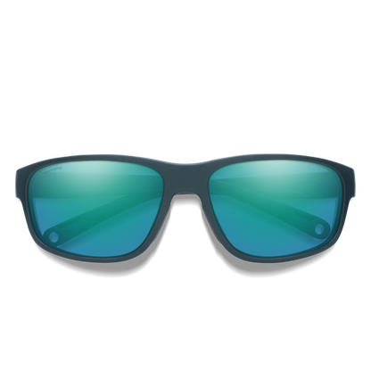 Redding 2, Sunglasses + Matte Tortoise | ChromaPop Glass Polarchromic Brown Green Mirror