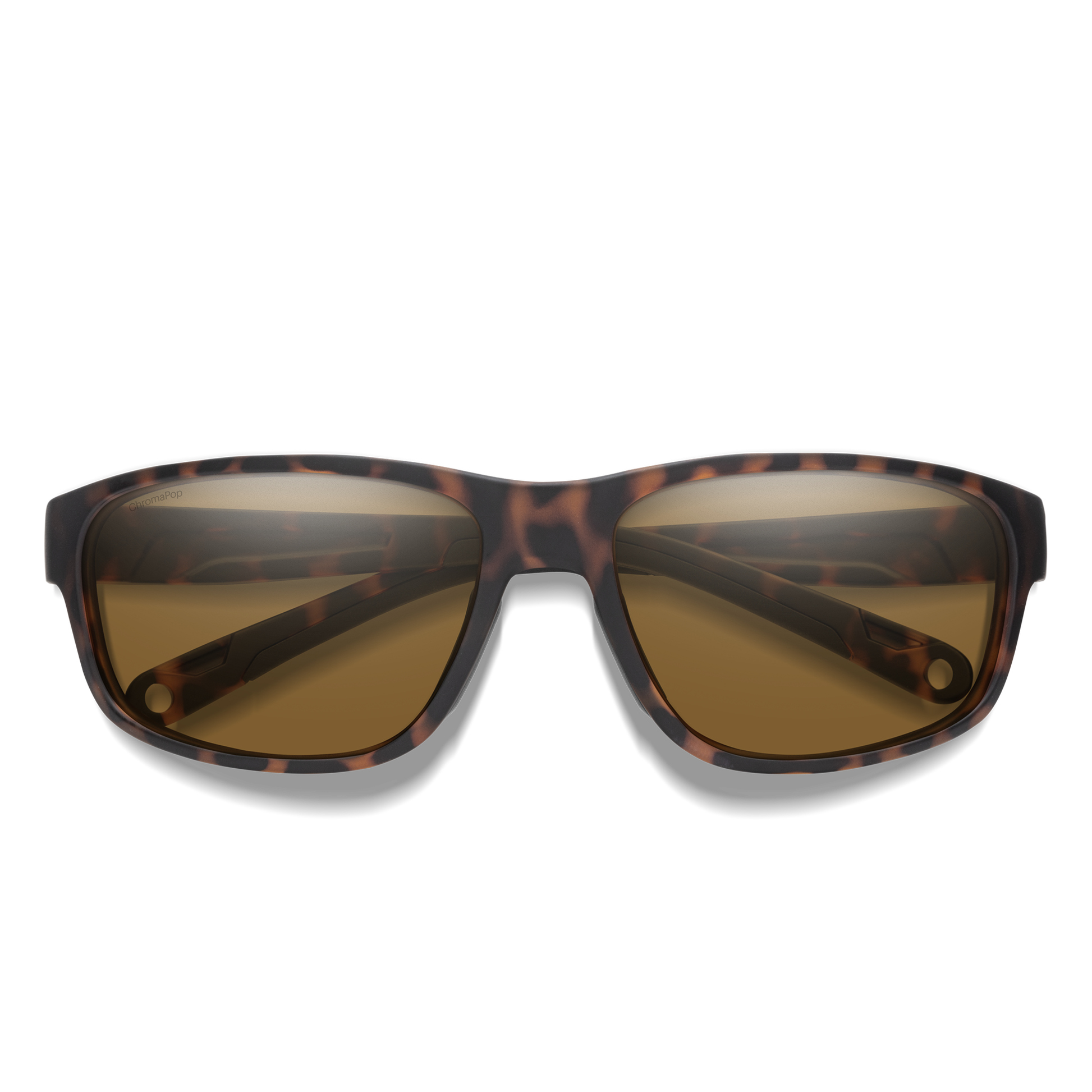 Redding 2, Sunglasses + Matte Tortoise | ChromaPop Glass Polarchromic Brown Green Mirror
