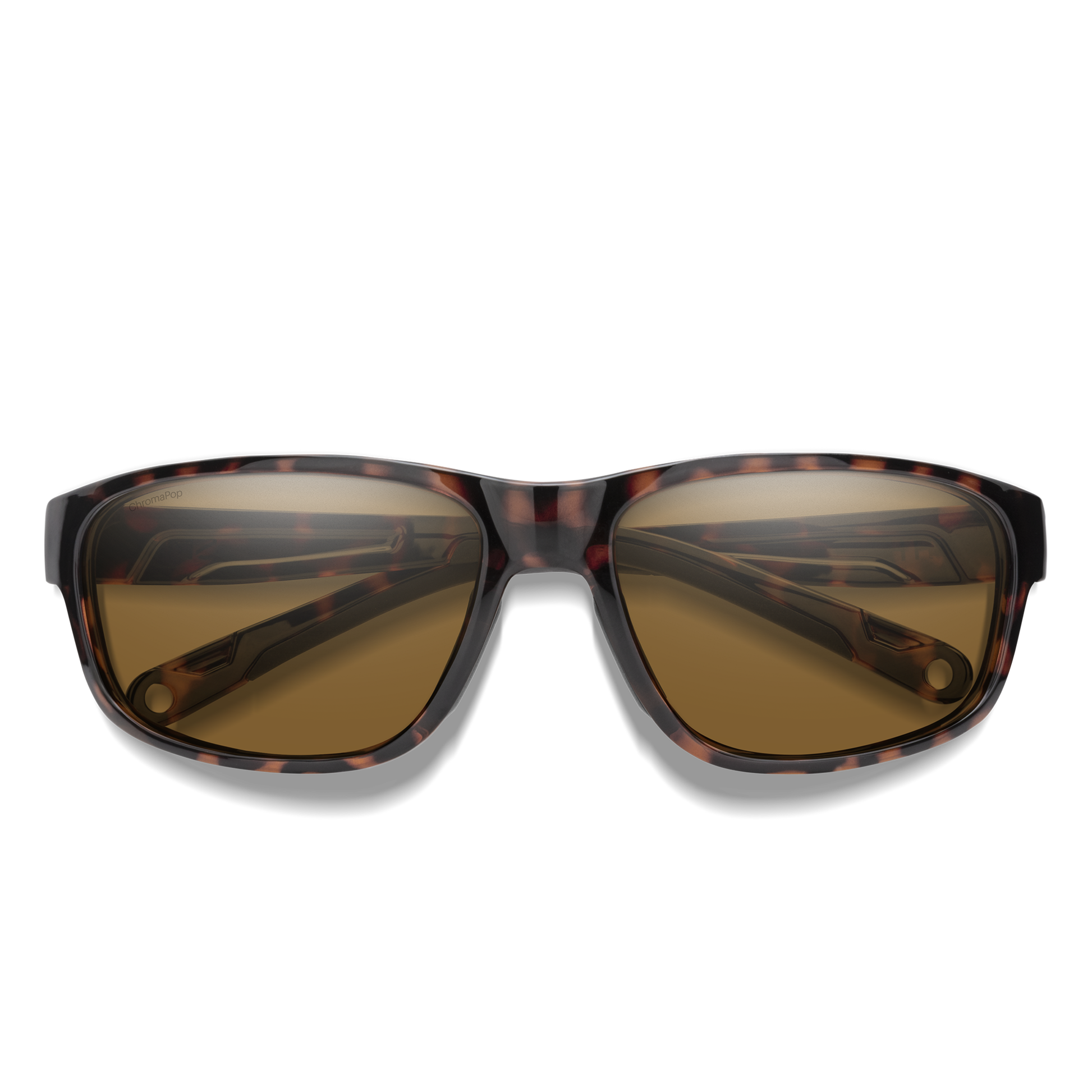 Redding 2, Sunglasses + Matte Tortoise | ChromaPop Glass Polarchromic Brown Green Mirror