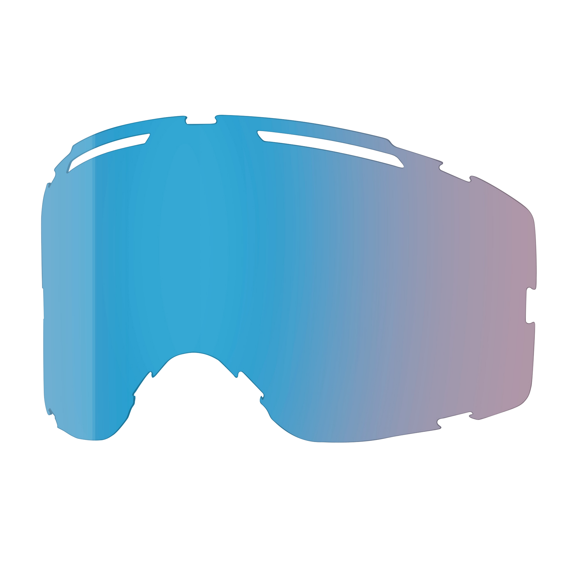 Rhythm MTB Replacement Lens, ChromaPop Everyday Red Mirror