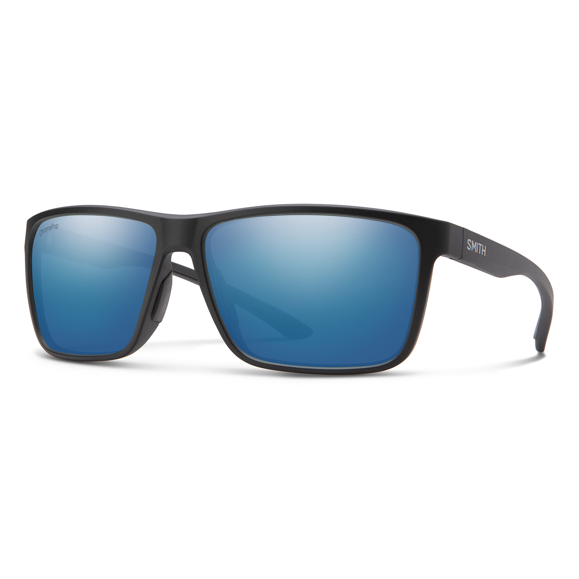 Riptide RX, Korrekturgläser + Mattschwarz + ChromaPop , blau verspiegelt