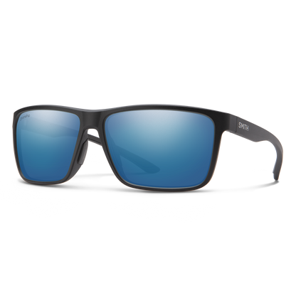 Riptide RX, Korrekturgläser + Mattschwarz + ChromaPop , blau verspiegelt