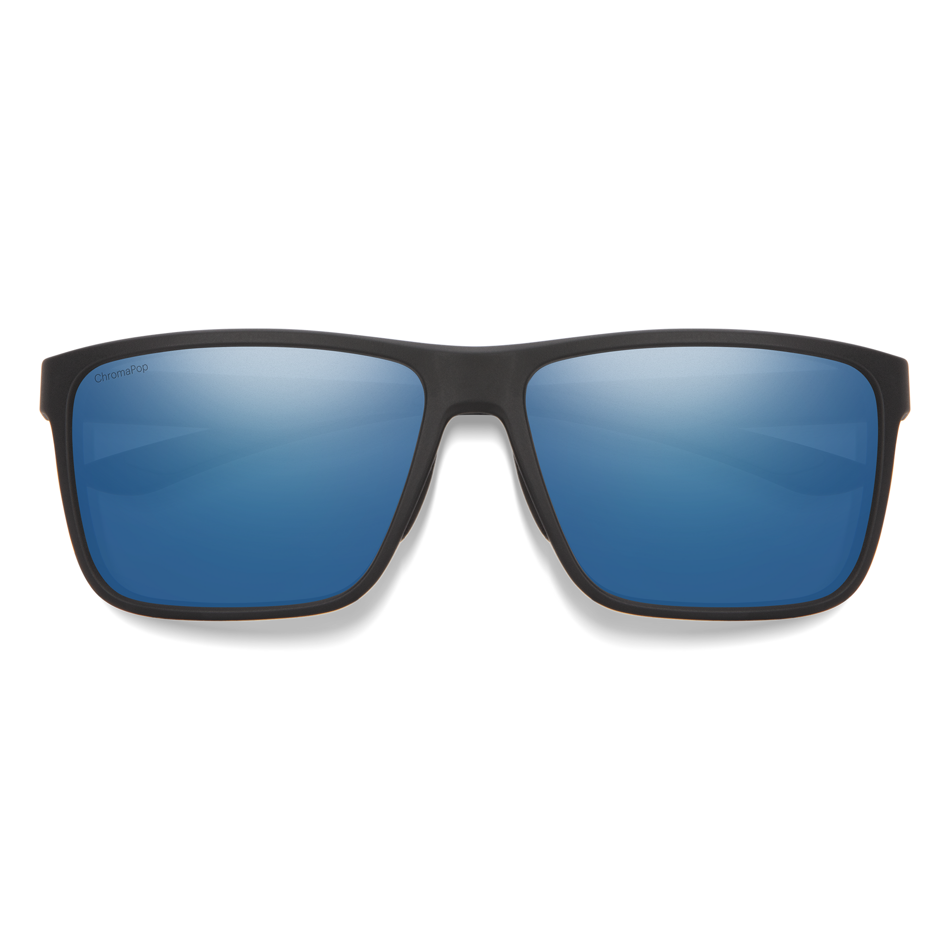 Riptide RX, Korrekturgläser + Mattschwarz + ChromaPop , blau verspiegelt