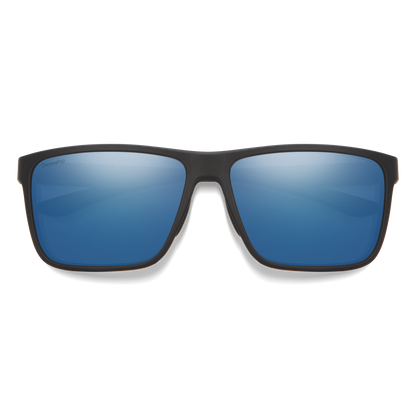 Riptide RX, Korrekturgläser + Mattschwarz + ChromaPop , blau verspiegelt