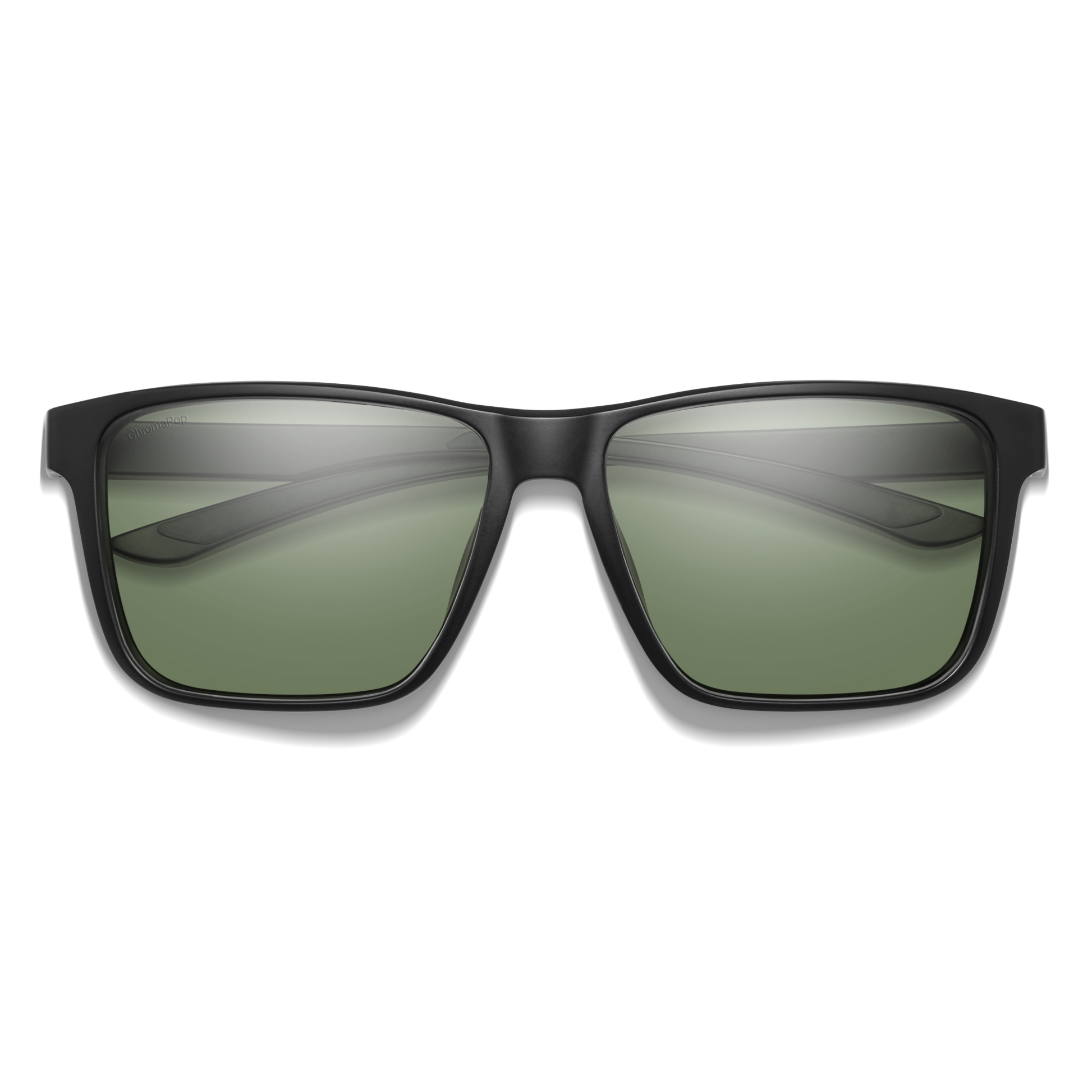 Riptide XL, Matte Black | ChromaPop Polarized Green Mirror