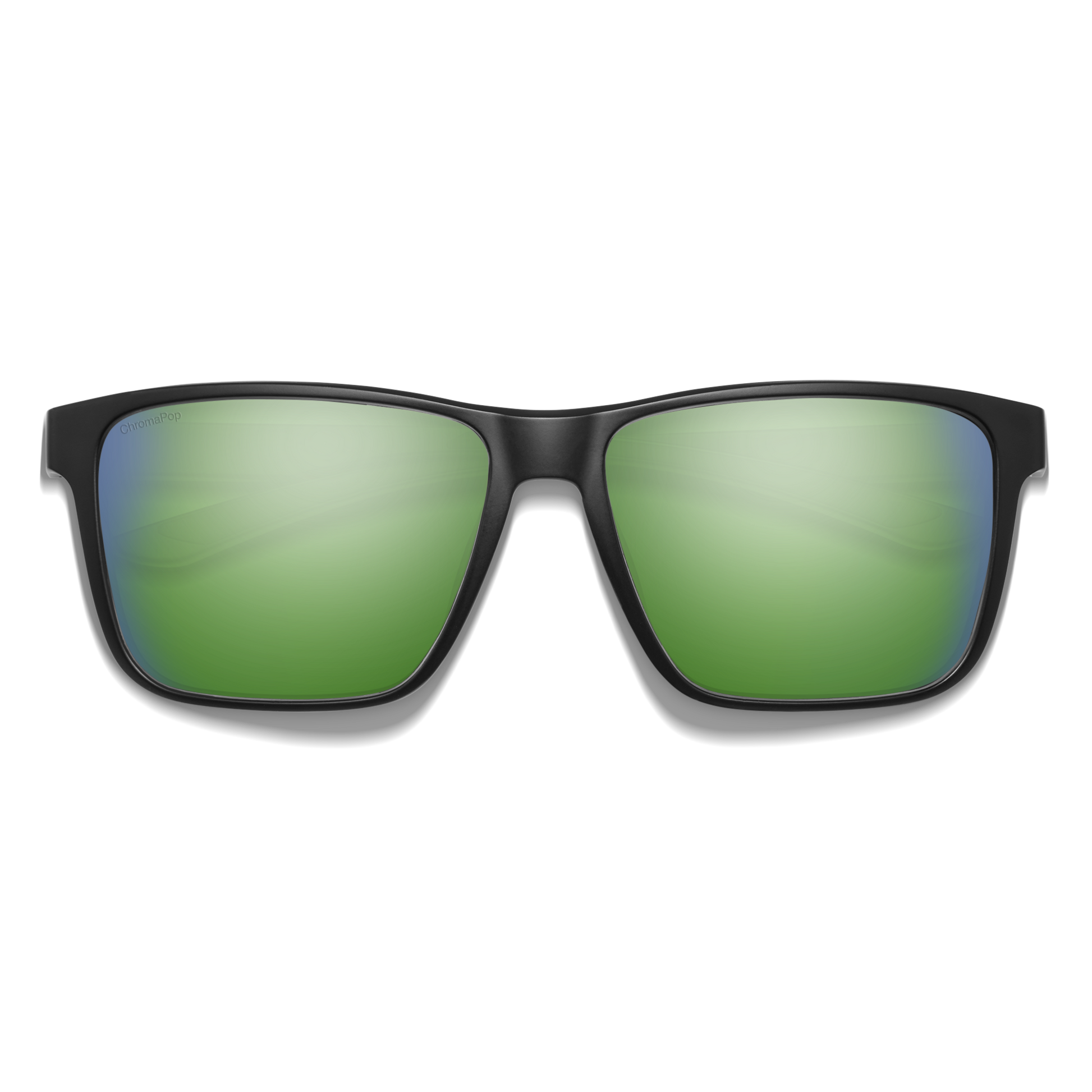 Riptide XL, Matte Black | ChromaPop Polarized Green Mirror