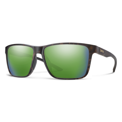 Riptide XL, Mattschwarz | „ ChromaPop “, polarisiert, grüner Spiegelglaston