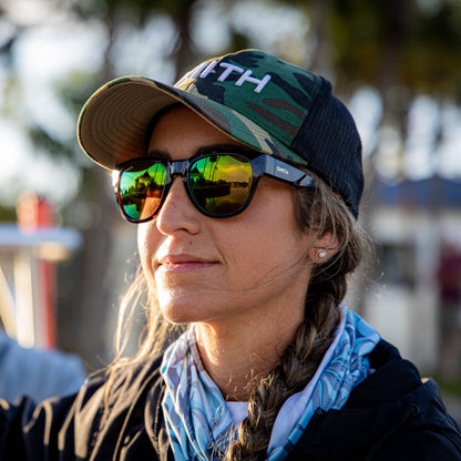 Rockaway - Past Season, Sky Tortoise | ChromaPop Glass Polarized Blue Mirror