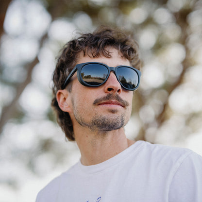Seeker RX, Prescription + Tortoise + ChromaPop Polarized Blue Mirror