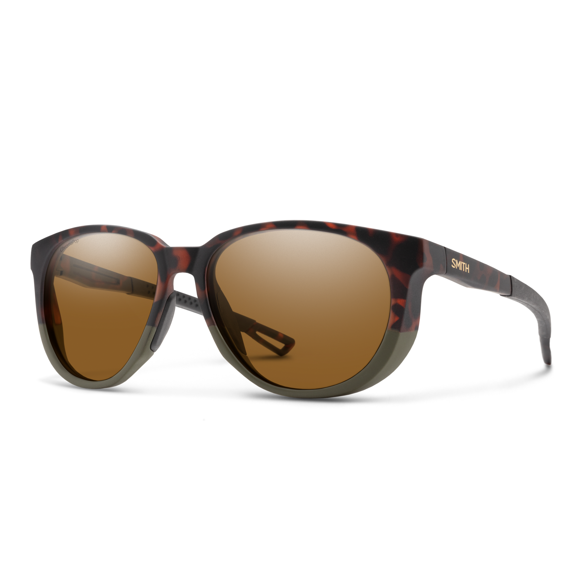 Seeker, Sunglasses + Matte Black | ChromaPop Photochromic Brown
