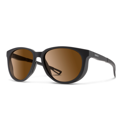 Seeker, Sunglasses + Matte Black | ChromaPop Photochromic Brown