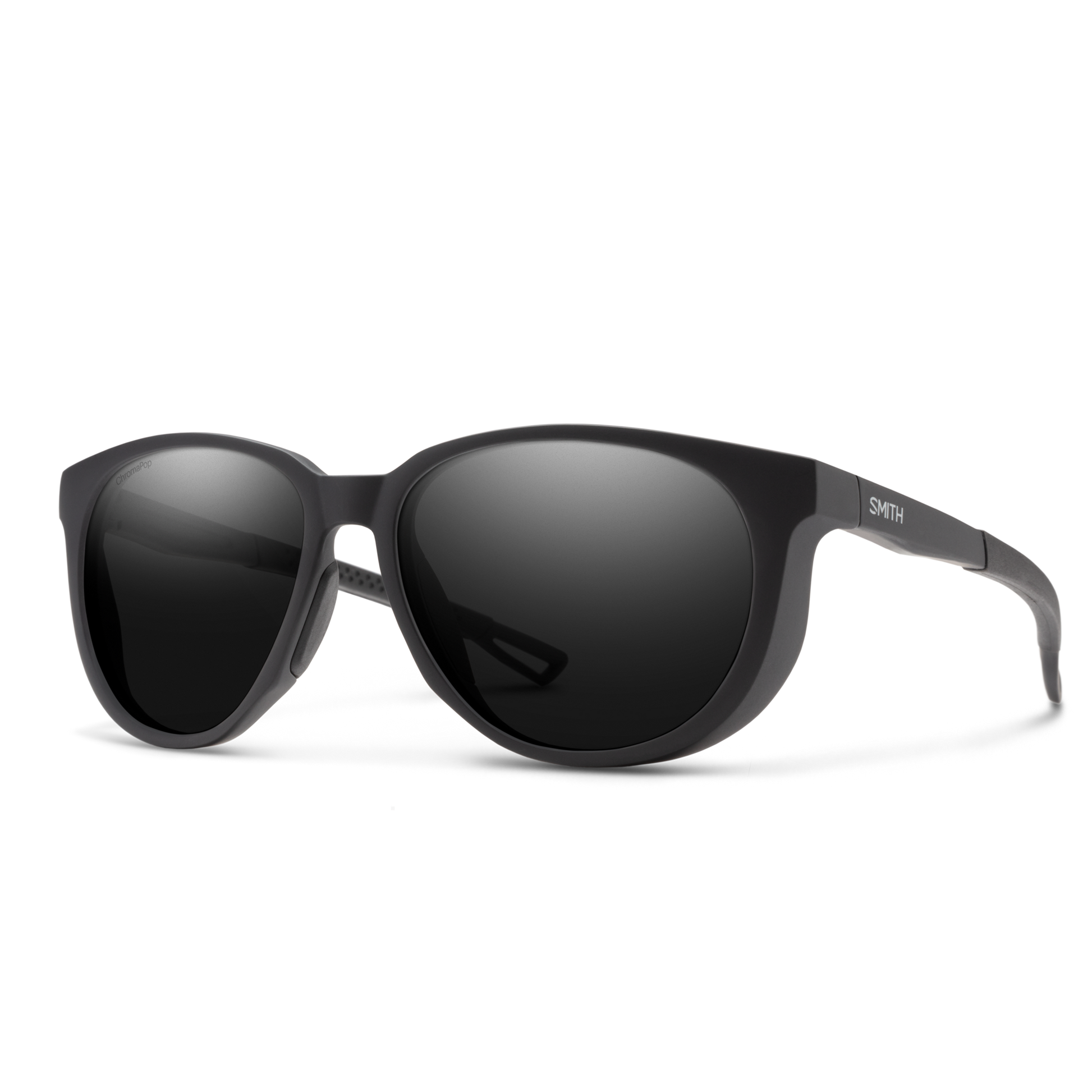 Seeker, Sunglasses + Matte Black | ChromaPop Photochromic Brown