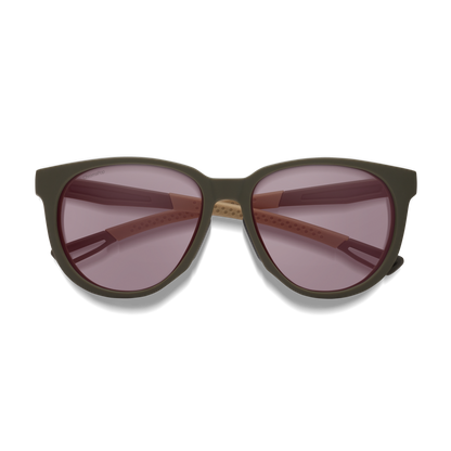 Seeker, Sunglasses + Matte Black | ChromaPop Photochromic Brown
