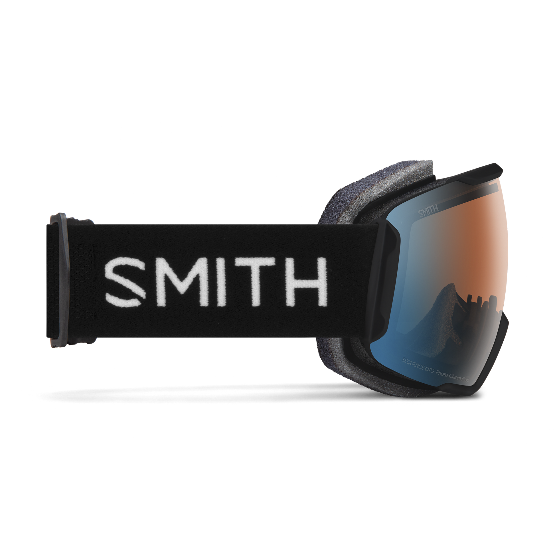 Sequence OTG Low Bridge Fit, Black | ChromaPop Pro Photochromic Blue Mirror