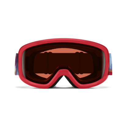Snowday, White | Red Sol-X Mirror