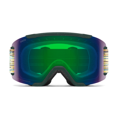 Squad, Black | ChromaPop Sun Green Mirror