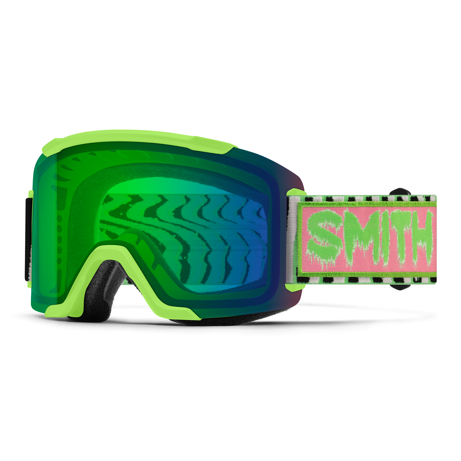 Squad, Black | ChromaPop Sun Green Mirror
