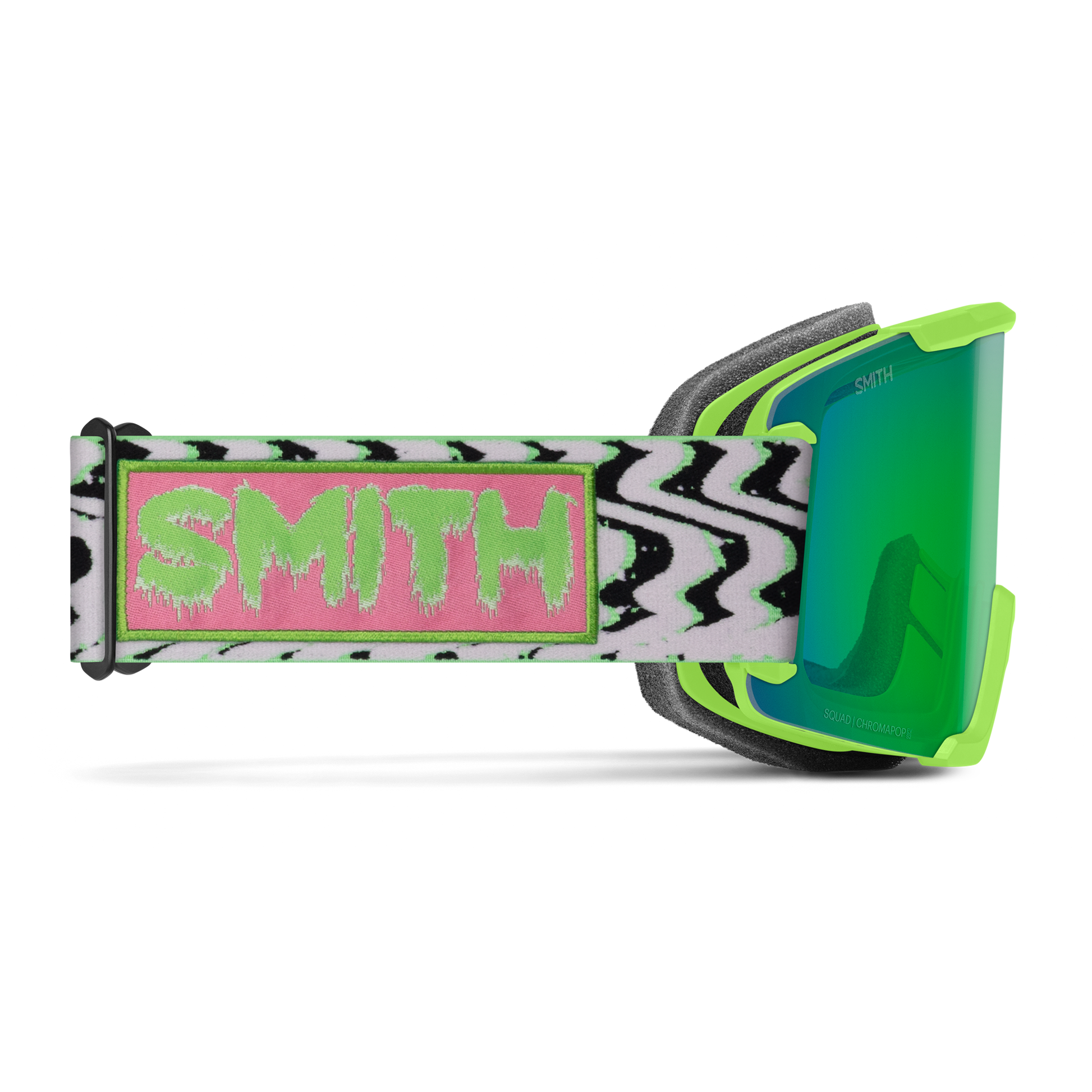 Squad, Black | ChromaPop Sun Green Mirror